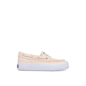 Sperry Bahama Platform Sneaker Light Red | JGYLOT-902