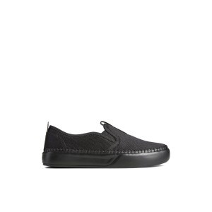 Sperry Breaker Plushwave Sneaker Black | XHNYWE-459