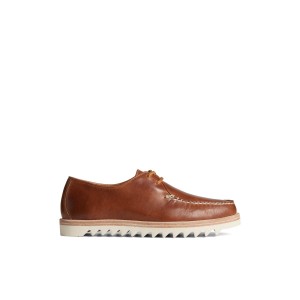 Sperry Captain's Vibram Oxford Beige | GYETQH-176