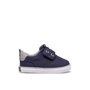 Sperry Spinnaker Crib Junior Washable Sneaker Navy | ZEQRMH-651